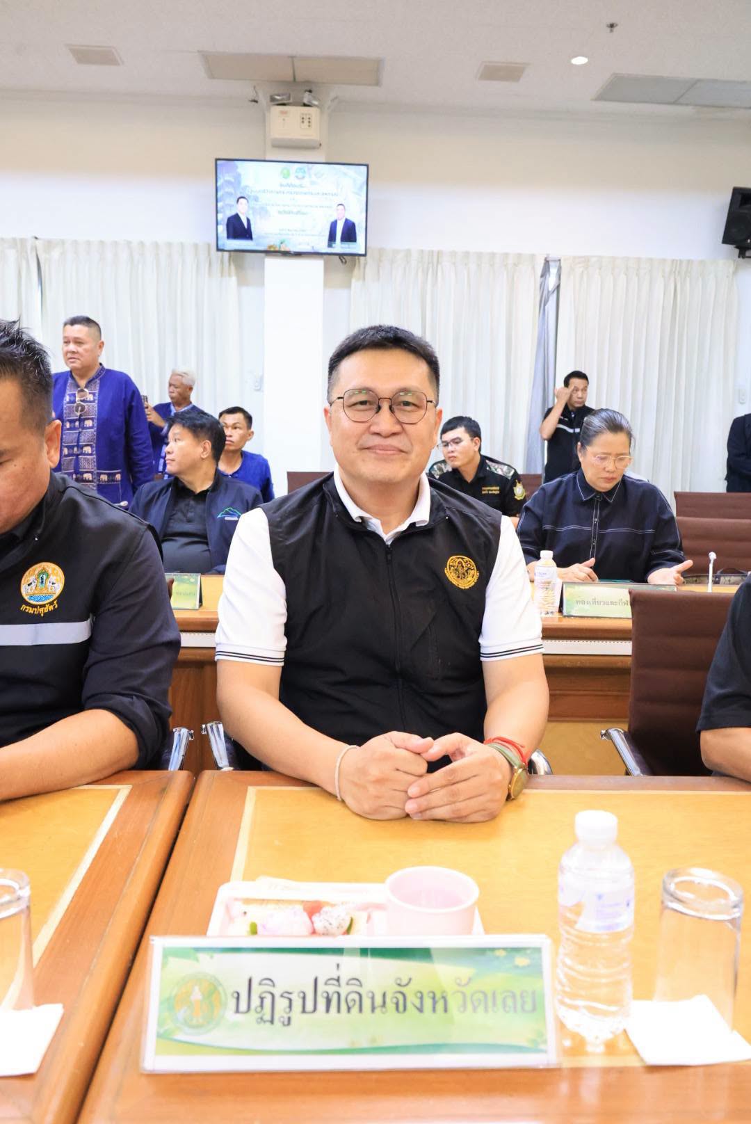 title - ส.ป.ก. ร่วมติดตาม คณะรัฐมนตรีว่าการกระทรวงเกษตรและสหกรณ์ ตรวจราชการพื้นที่จังหวัดเลย